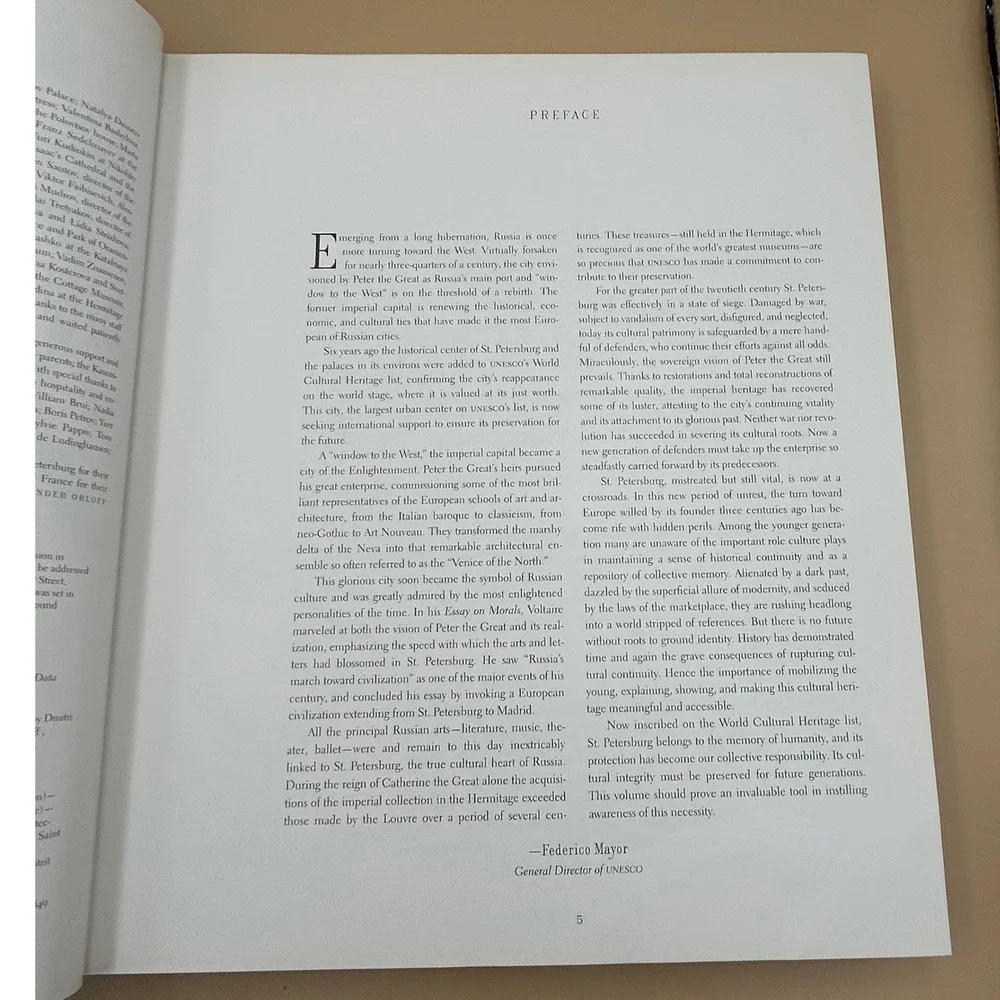 St. Petersburg Architecture of the Tsars Orloff Shvidkovsky Hardcover Book 1996